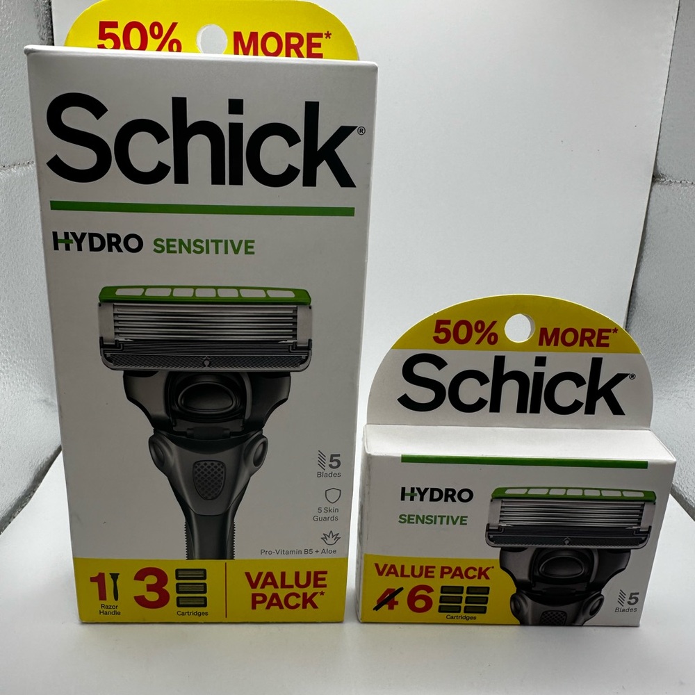 Schick Hydro Sensitive Razor Value Pack - image 1